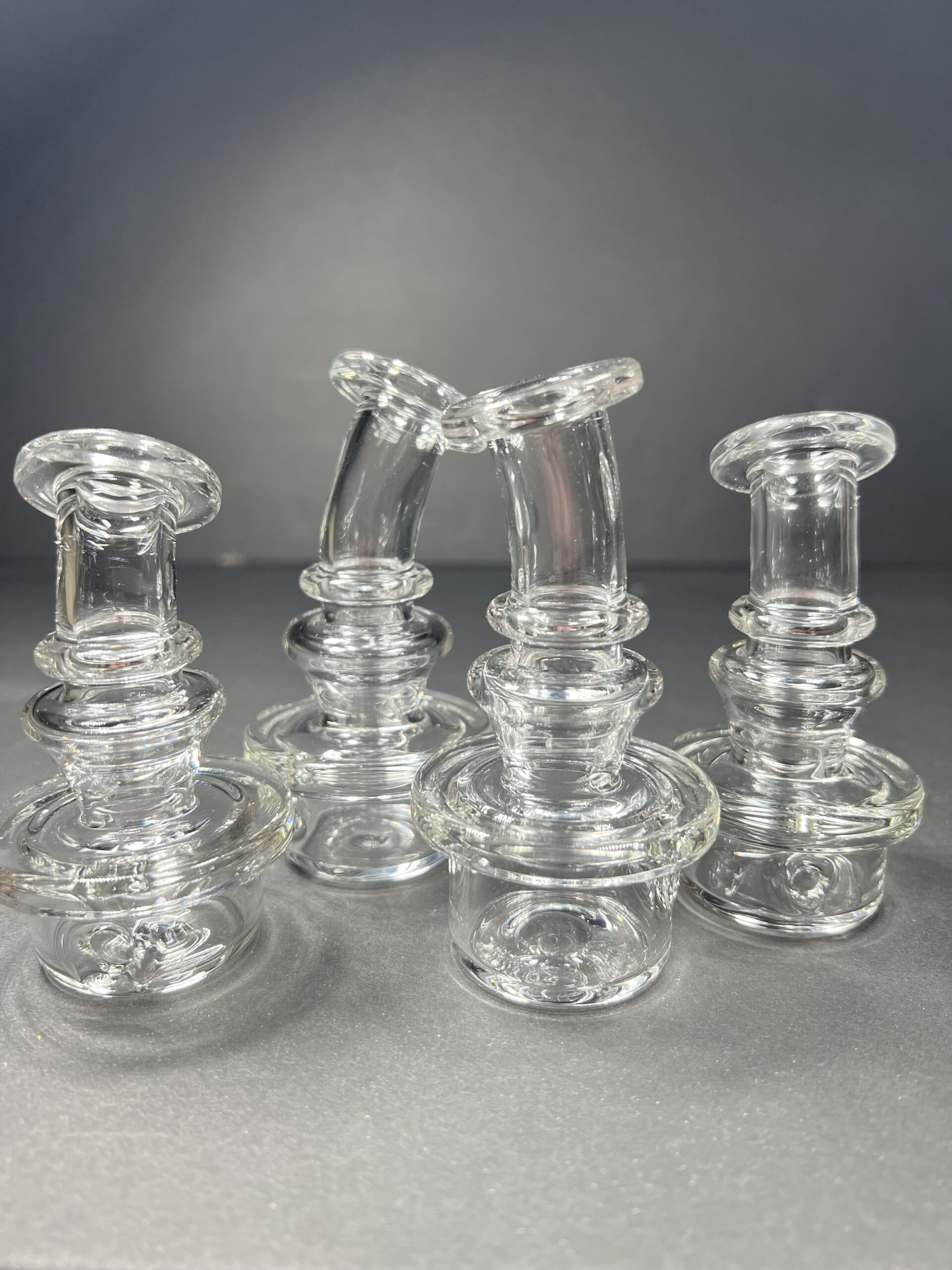Dr. Dabber Clear Dry Attachment with Bent Neck