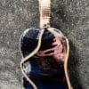 Bubble Trap Wire Wrapped Pendant