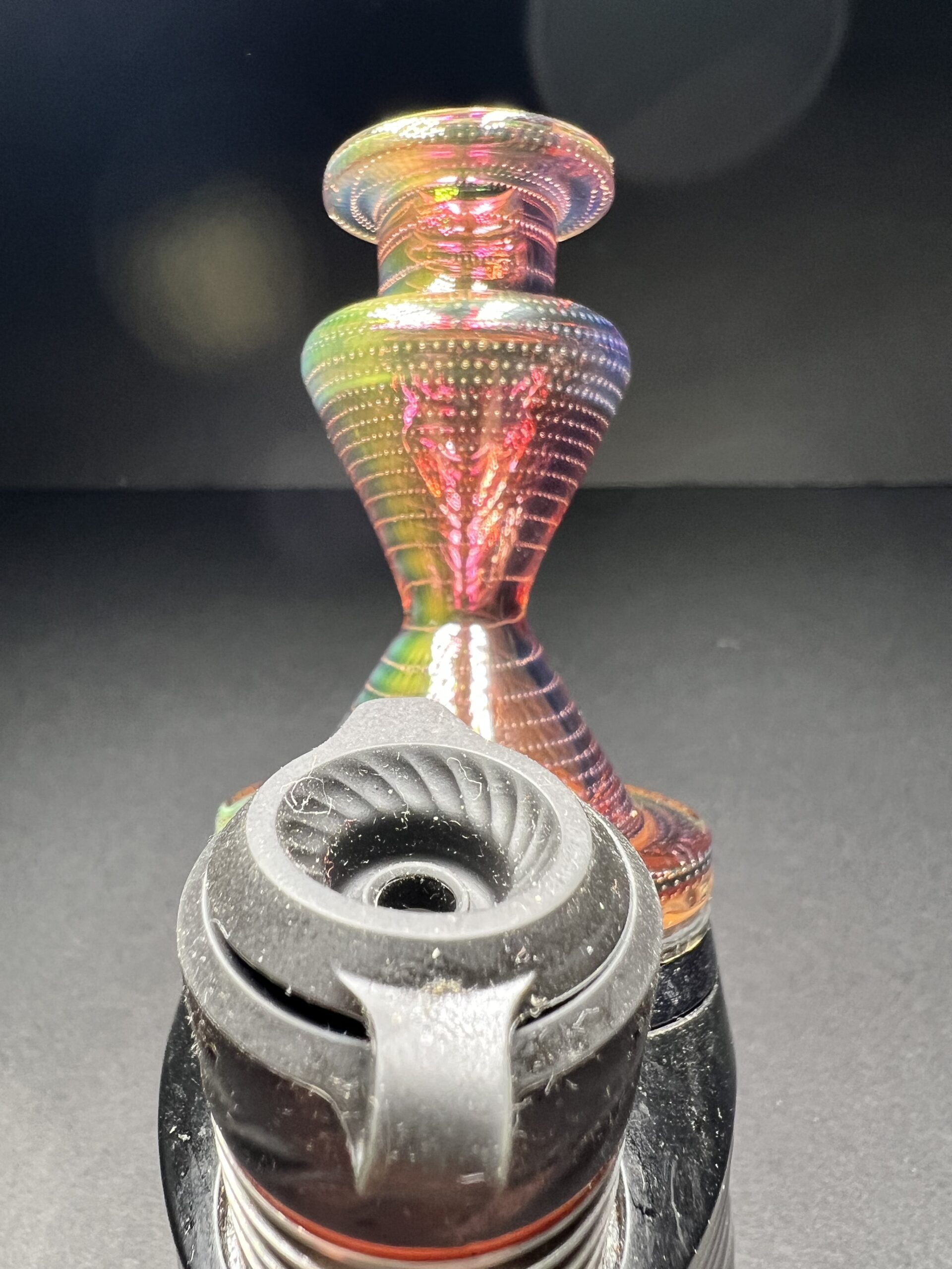 Dry puffco attachment