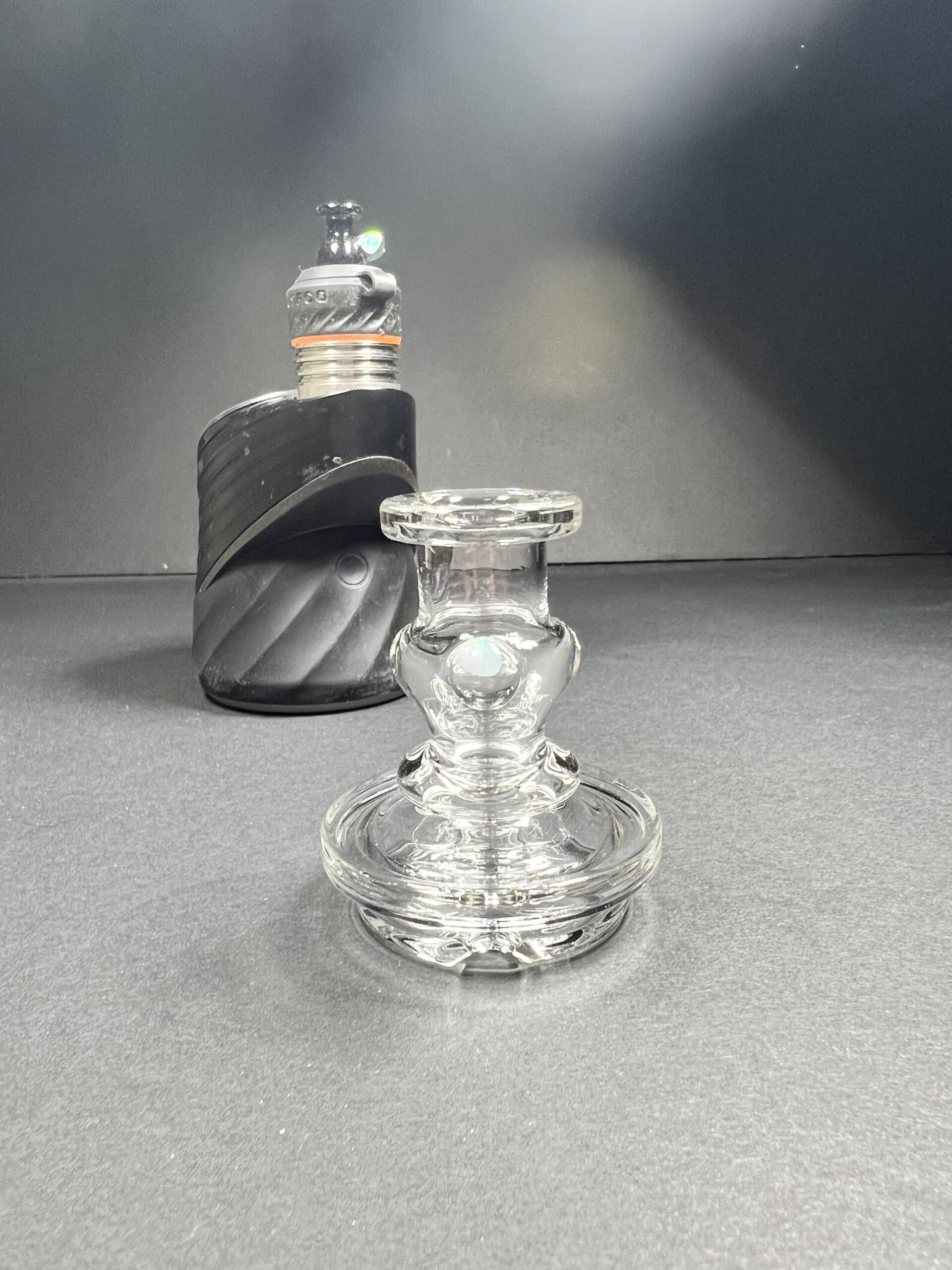 Clear dry attachment with opal