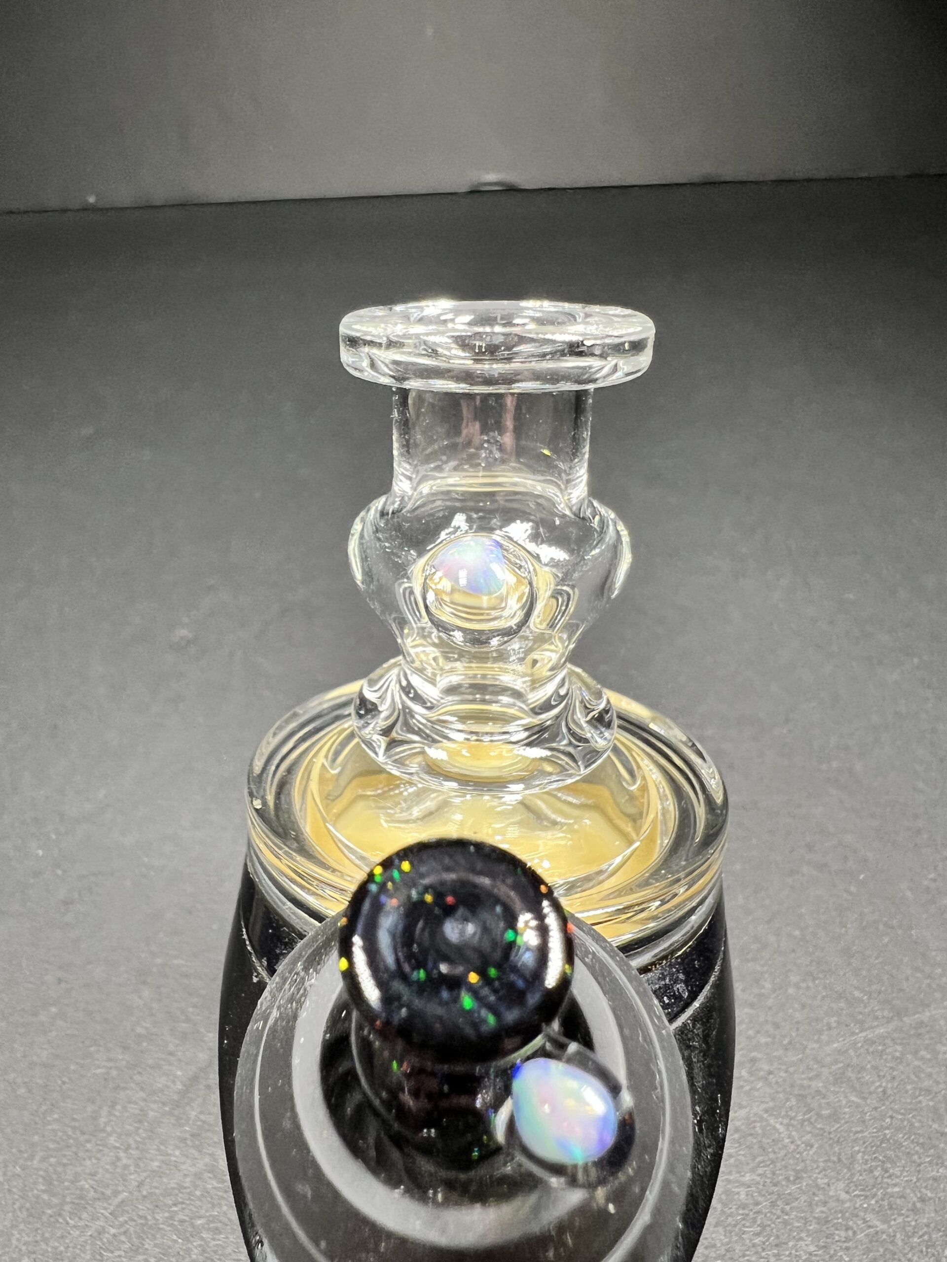 Clear dry attachment with opal