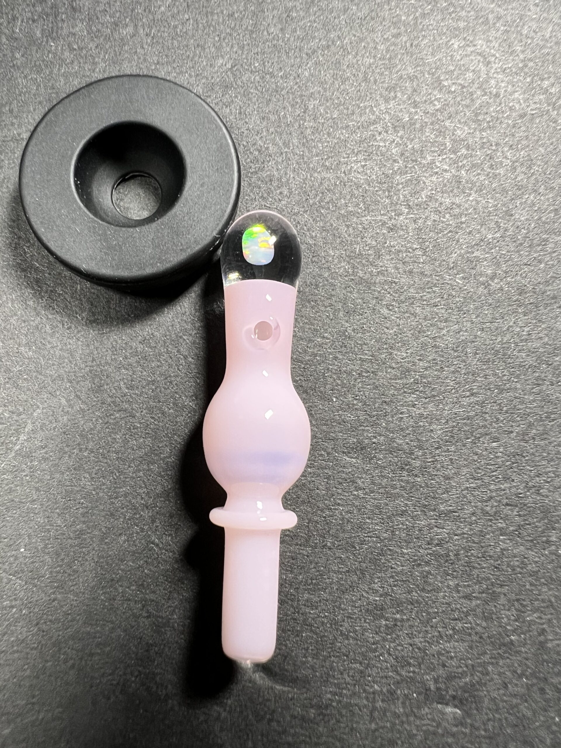 Pink opal GO cap